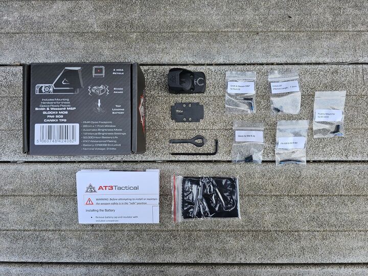 tfb review at3 tactical ace 3 moa pistol dot red and green