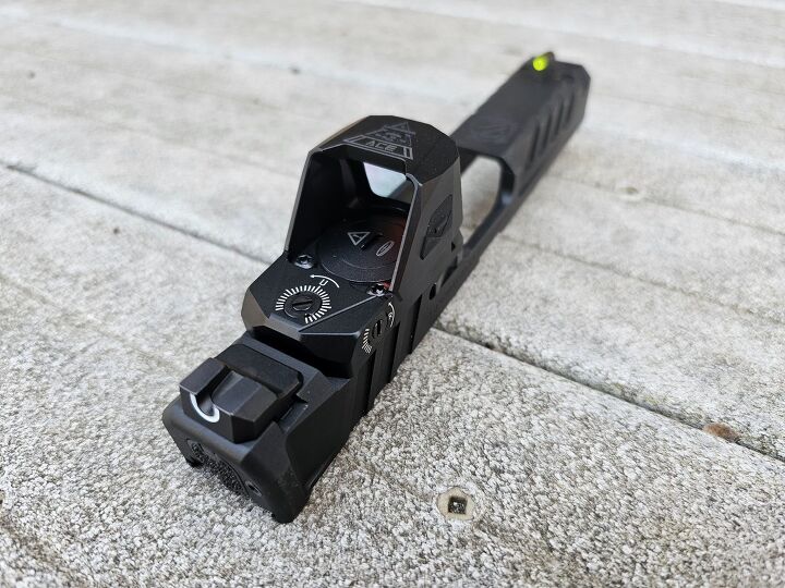 tfb review at3 tactical ace 3 moa pistol dot red and green