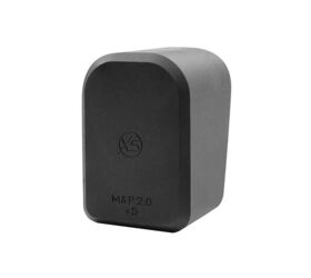 The mag extension is made of long-lasting machined aluminum. [XS Sights]