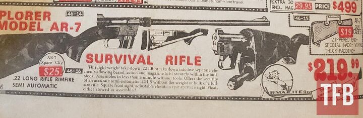 rimfires that deserve a reboot, With the new AR 7 much better than the old one seen in this King Sol s army surplus ad why wouldn t Henry make an improved pistol too Zac K