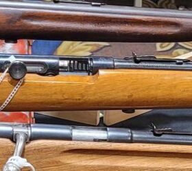 rimfires that deserve a reboot, This gun show photo gives you a close up look at the gills on the receiver These might not have been super effective at letting the action run more cleanly but they were a standard feature on the rifle for years and gave it the nickname gill gun Some people also called it the click clack rifle because of the action s odd sound as it operated Zac K