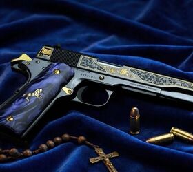 sk customs saints series featuring san miguel arcngel 38 super 1911