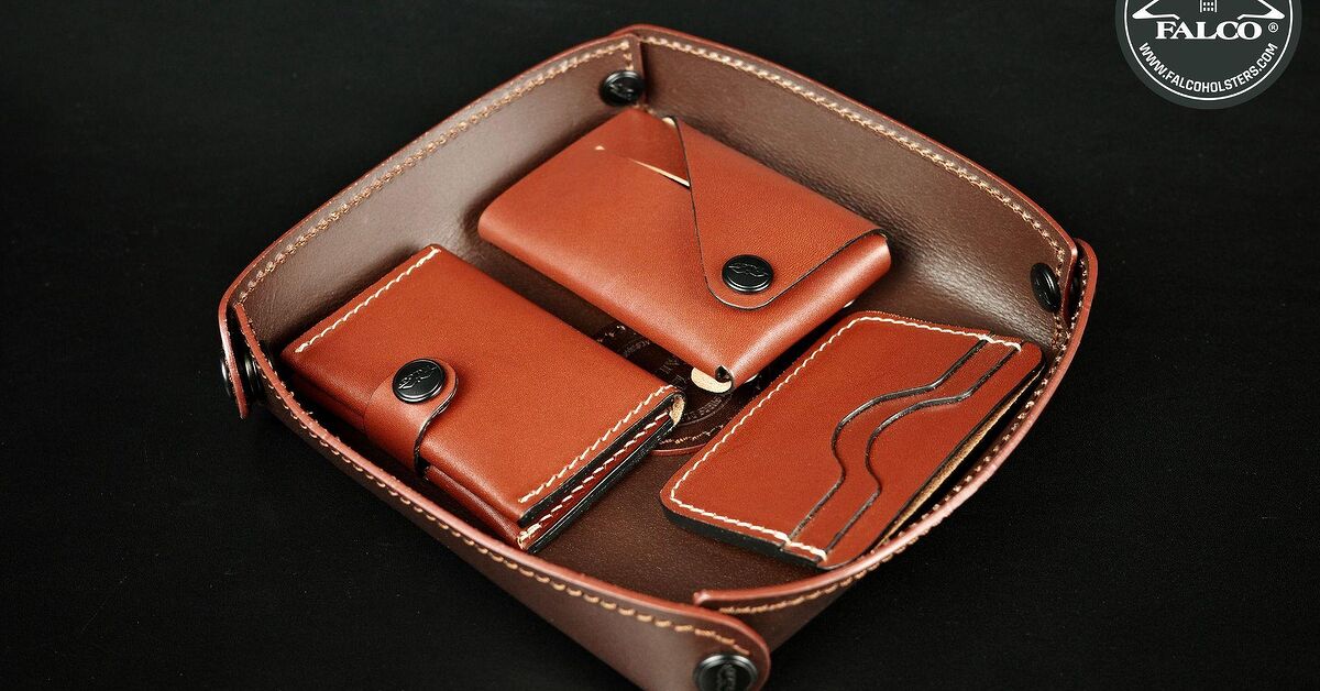 FALCO Holsters Branches Out into NEW Minimalist Wallets & an EDC Tray