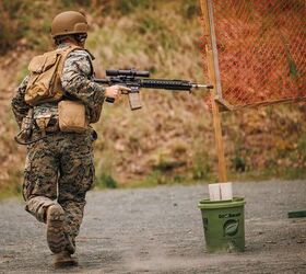 potd the usmc shooting team in interservice rifle competition