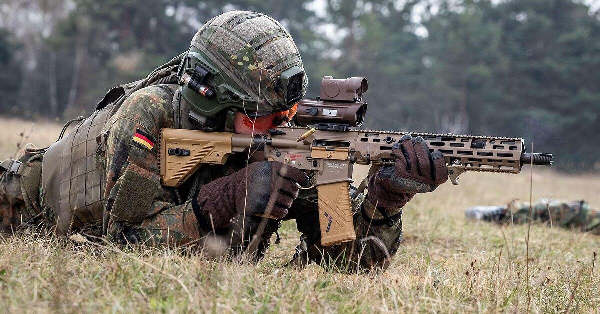 POTD: Germany's Panzerbrigade Fields the New G95KA1 at Grafenwöhr