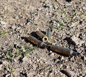 Piece of brass missing a primer