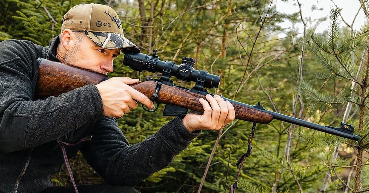 The New CZ 600+ CARBINE Bolt-Action Rifle
