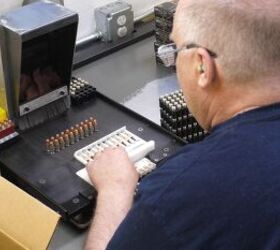 the rimfire report celebrating 75 years of cci a trip to lewiston, This employee is hand checking boxes of Speer Gold Dot ammunition
