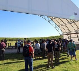 brownells annual action hero experience, Competitors grouping up into squads