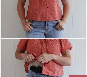 Jeans and blouse