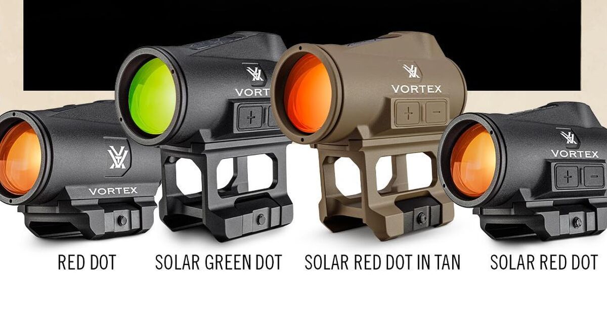 NEW Vortex Crossfire II Red Dots - Motion Activation & Solar Options