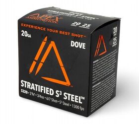 New Dove Stratified Loads From Apex Ammunition