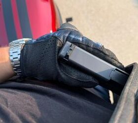 concealed carry corner concealing on a motorcycle
