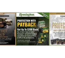 remington speer and federal drop summertime defensive ammo rebates