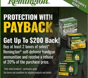 remington speer and federal drop summertime defensive ammo rebates