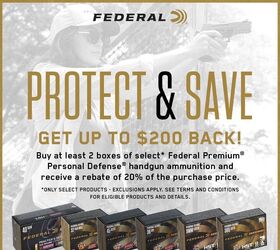 remington speer and federal drop summertime defensive ammo rebates