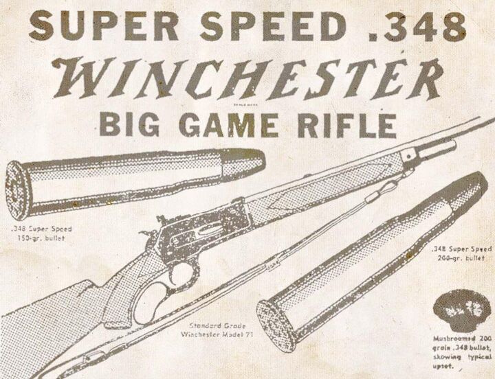 fudd friday the winchester 71 is the best lever gun you ll never own, The 348 WCF used round nosed bullets due to the rifle s tube mag but it was a hard hitting round within reasonable ranges