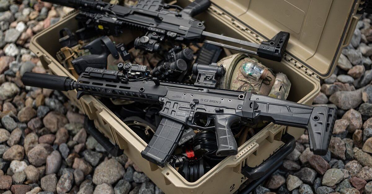 Colt CZ Group Secures Montenegro Military Contract, Marking CZ BREN 3