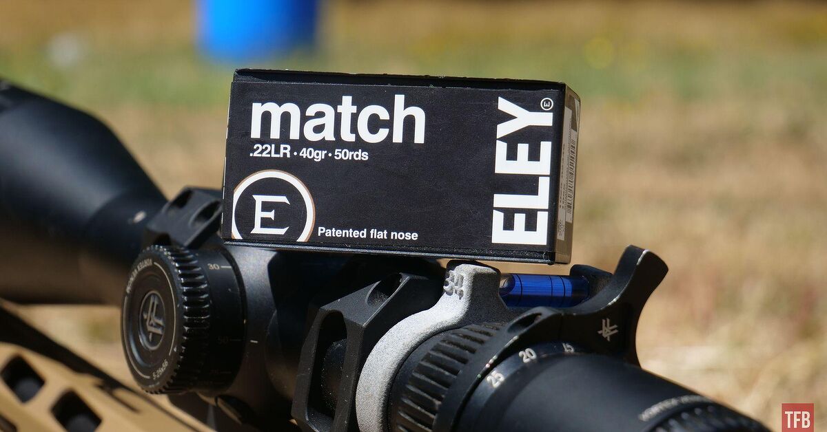 The Rimfire Report: ELEY’s Penultimate 40 gr Match Flat Nose
