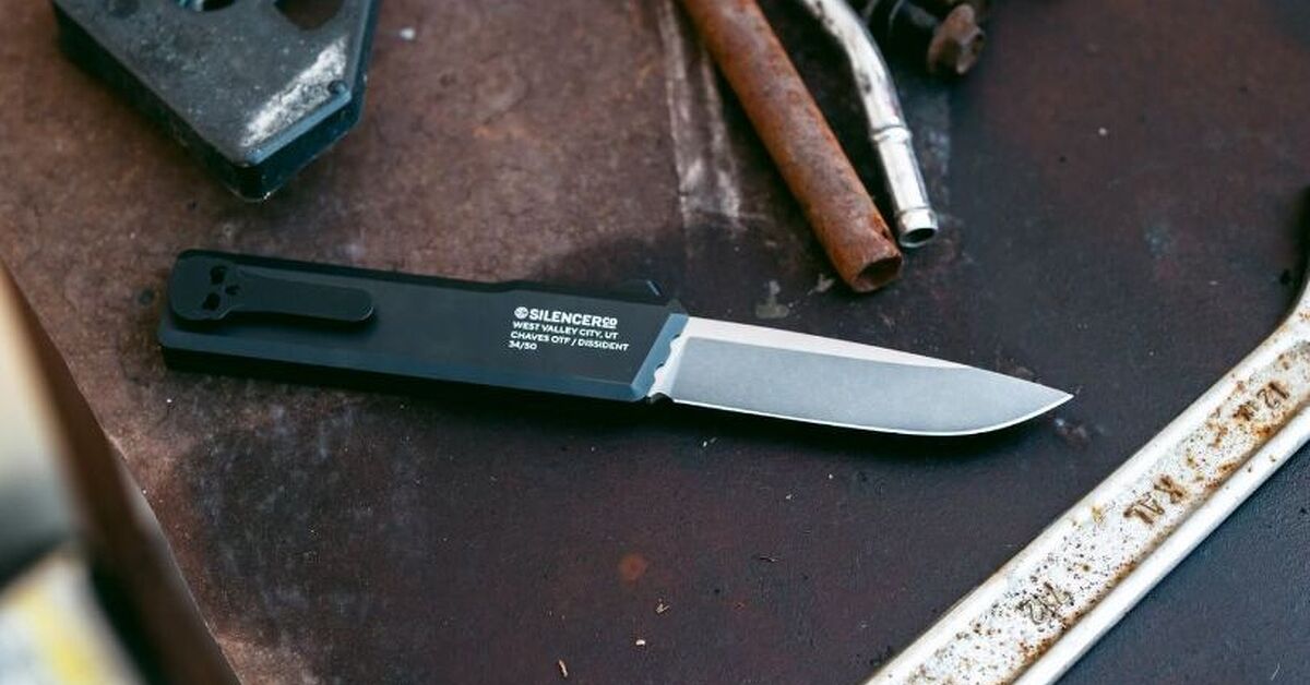 SilencerCo & Chaves Knives Team Up On Limited Edition Dissident OTF