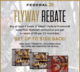 18 ammo rebates from federal hevi remington fiocchi for hunting