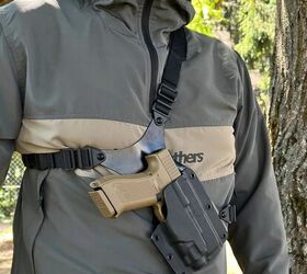 falco adds weapon light options to kydex chest holster lineup