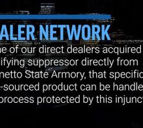 silencer saturday 445 unregistered silencers for all, Still image from PSA s video explaining their current process