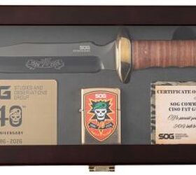limited to 500 sog 40th anniversary fat guard bowie