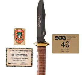 limited to 500 sog 40th anniversary fat guard bowie