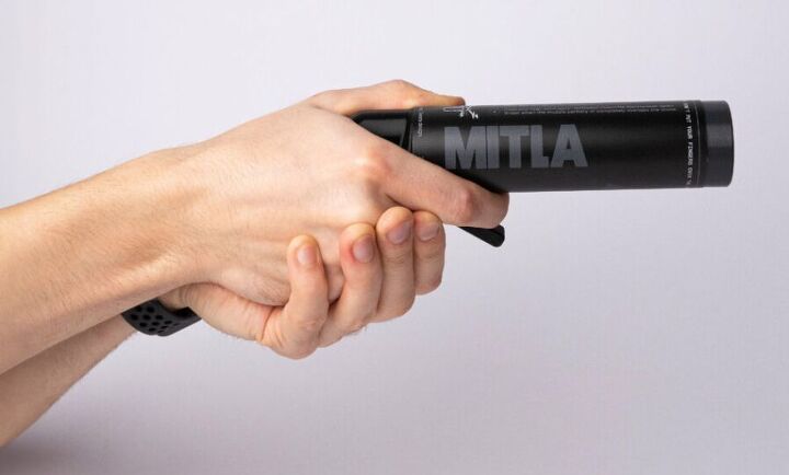 The Teneta MITLA-1 Ukrainian Anti-Drone Net Launcher