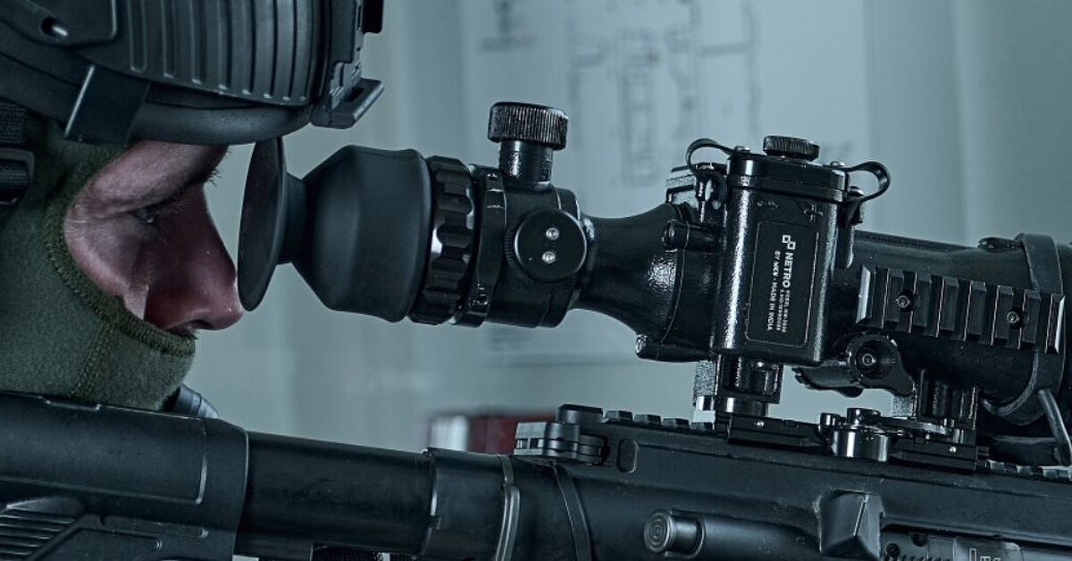 MKU Netro NW-3000 Night Vision Sights for Indian Army's SIG 716 Rifles