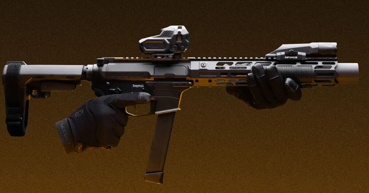 CMMG's 6.5” Zeroed Banshee Ships With The Can Attached