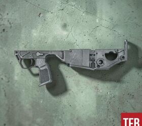 tfb review bullpup chassis evaluation jakl vs jakl, Black Talon Tactical SRU on the left A3 Industries Triad on the right