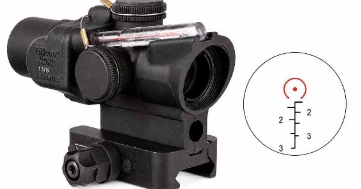 New .223 and 9mm PCC RTR Reticles for ACOG Compact Scopes