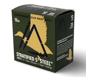 apex ammunition launches stratified s3 waterfowl loads