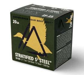 apex ammunition launches stratified s3 waterfowl loads
