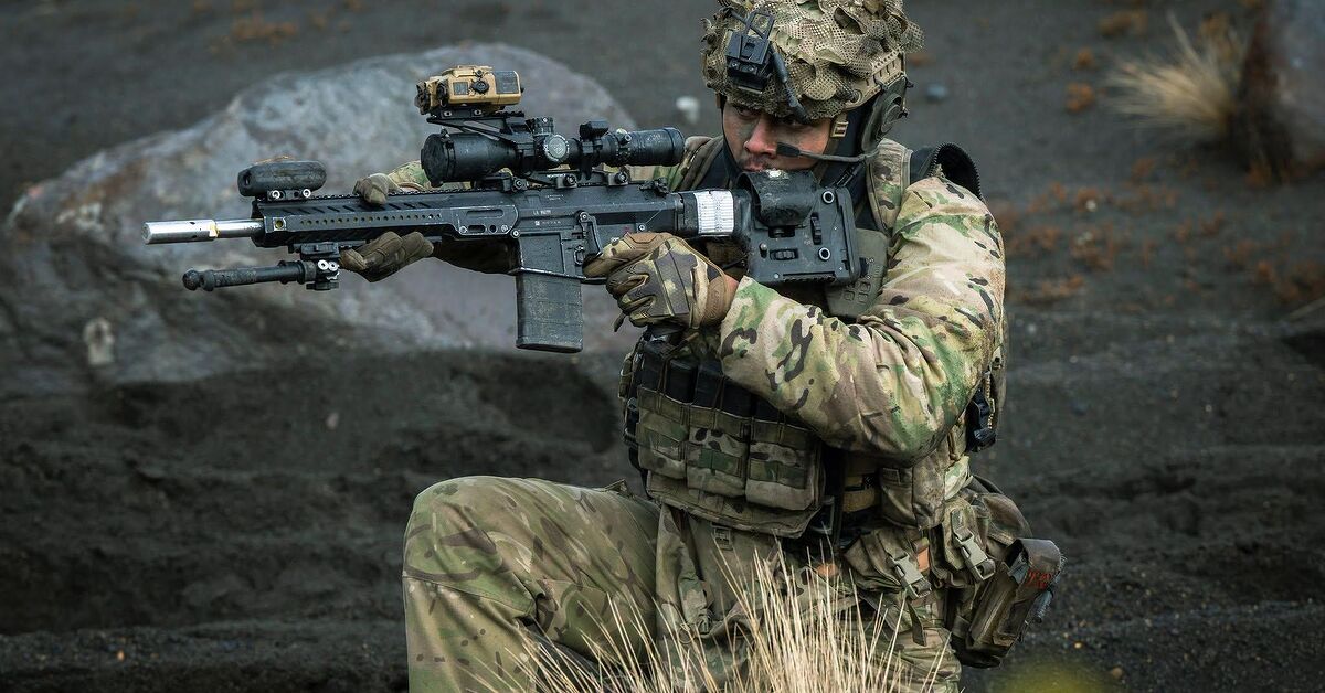 POTD: NZ Army Exercise Crete - LMT 308 MWS Extended Marksmanship