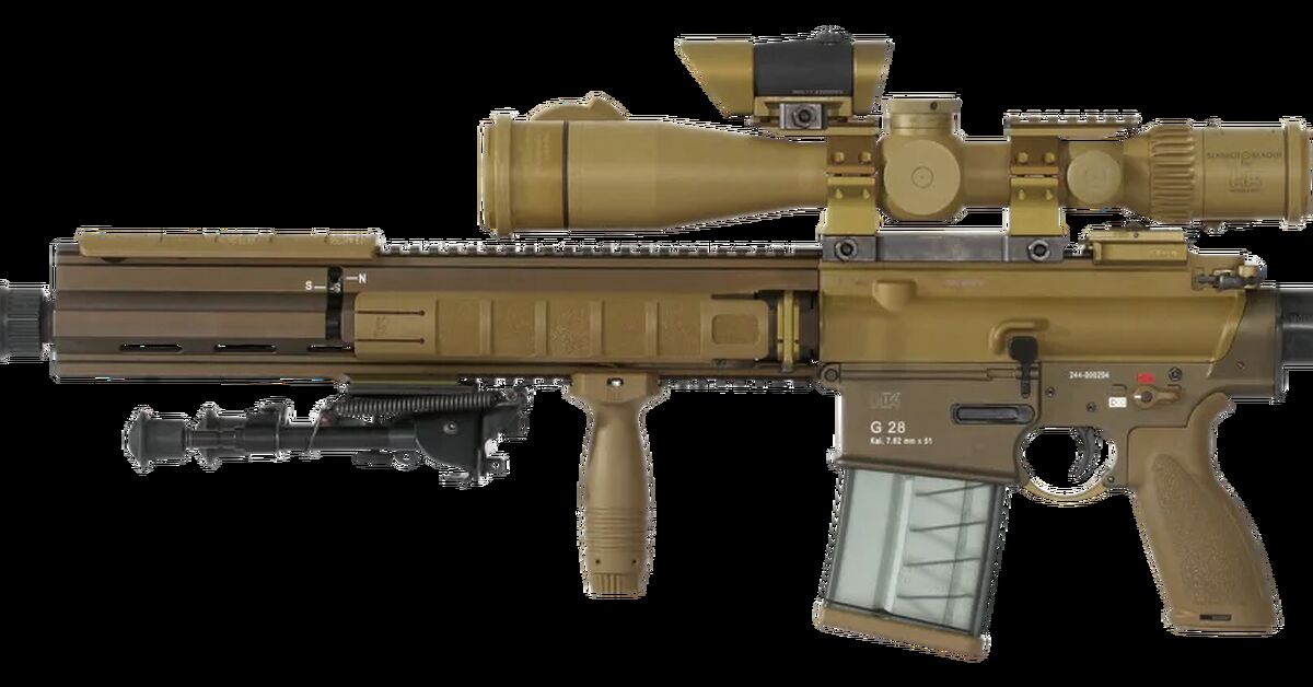 HK G28E - The Irish Defence Force's New Designated Marksman Rifle