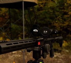 tfb review atn thor 6 elite lrf 640 3 24x thermal scope, The LRF 640 from the front with the lens cap swung aside