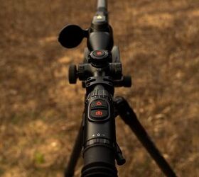tfb review atn thor 6 elite lrf 640 3 24x thermal scope, Control buttons on top of the LRF 640 s eyepiece housing