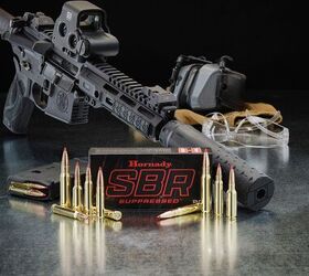 hornady sbr suppressed supersonic ammo line for short barrels and cans