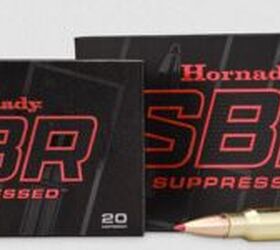 hornady sbr suppressed supersonic ammo line for short barrels and cans