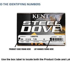 kent recalls select 12 and 20 gauge shotshells over pressure risk