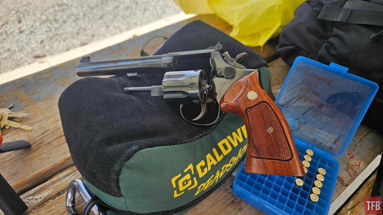 wheelgun wednesday s w model 14 target revolver