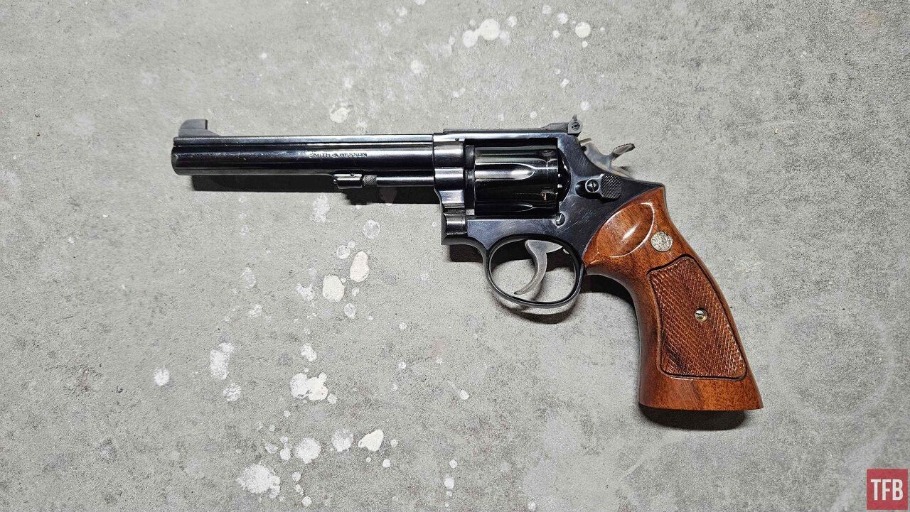 wheelgun wednesday s w model 14 target revolver