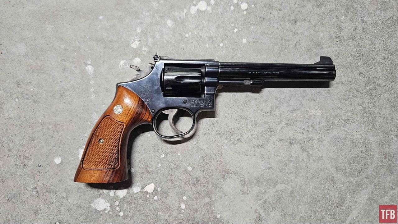 wheelgun wednesday s w model 14 target revolver