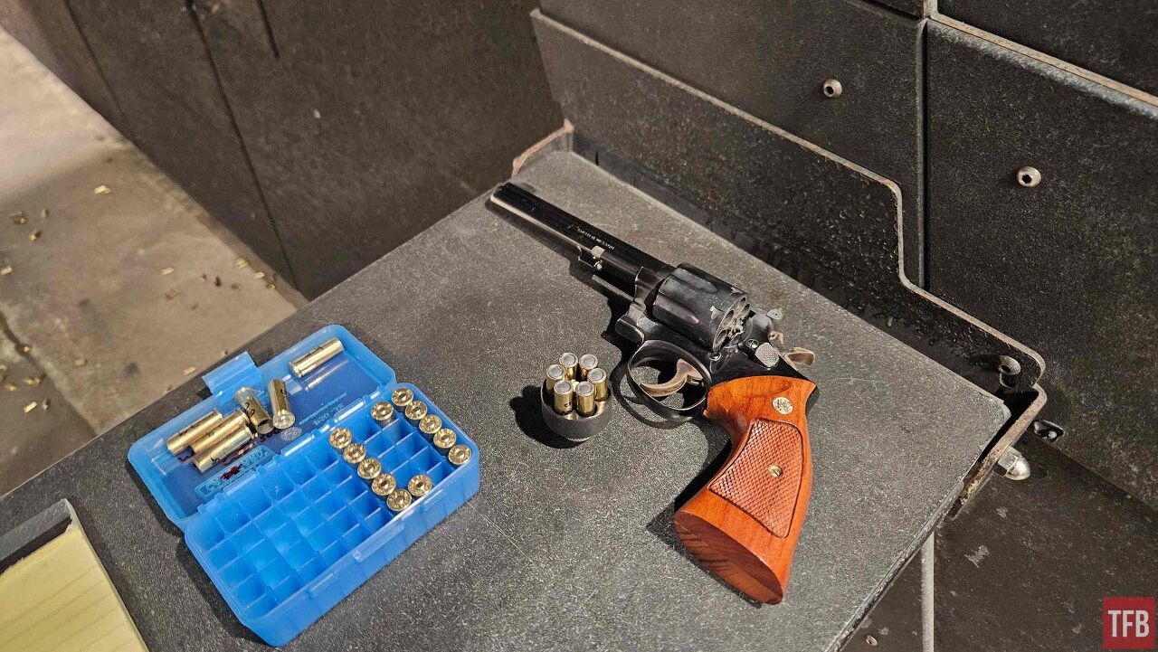 wheelgun wednesday s w model 14 target revolver