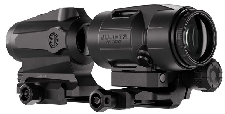 romeo5x amr combo kit switches reticles when the magnifier moves