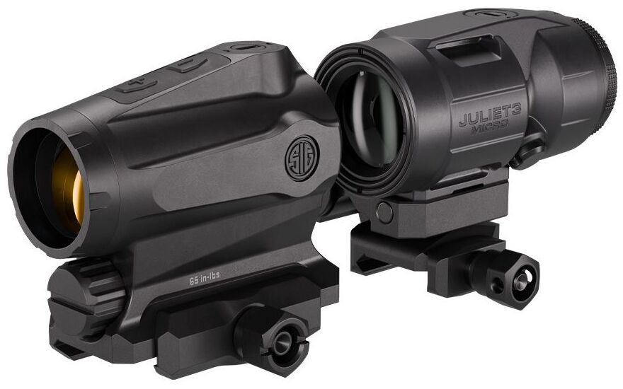 romeo5x amr combo kit switches reticles when the magnifier moves