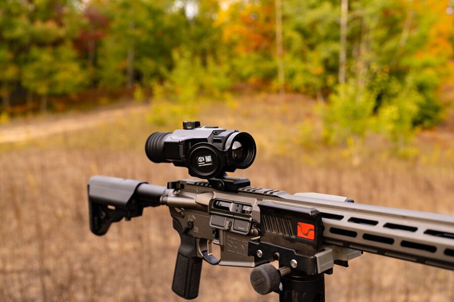 tfb review atn thor 6 mini 384 3 5 28x thermal scope, The ThOR 6 Mini 384 at my Northern Michigan lease